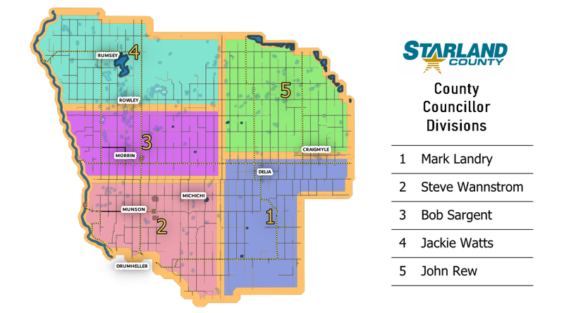 Councillor Division Regions 2021
