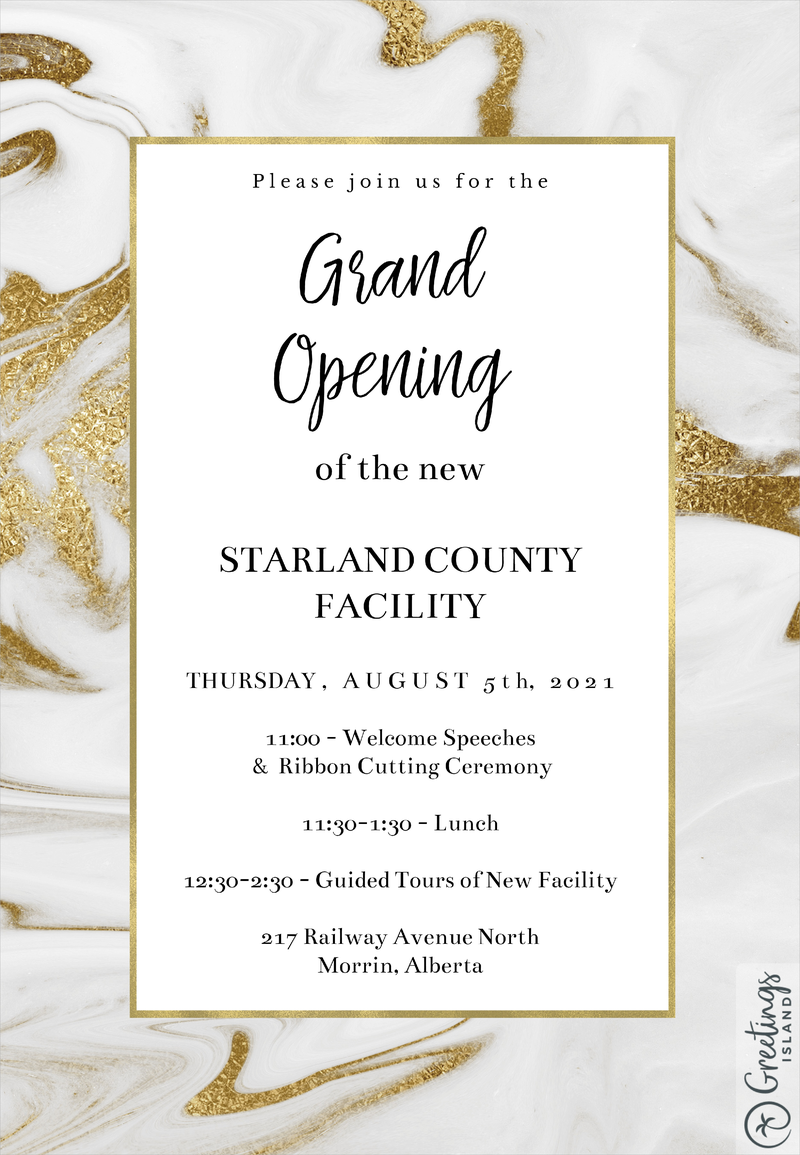 Grand Opening Invitation | Starland County